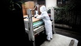 Kodokushi disebutkan kini jadi masalah serius di Jepang. Sekitar 27,7 persen dari populasi berusia di atas 65 tahun, banyak yang putus asa menemukan pasangan, lalu memilih hidup sendirian. (AFP PHOTO / BEHROUZ MEHRI)