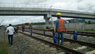 Jalur Tak Sebidang Kerek Harga Pembangunan Jalur KA di Sulsel