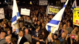VIDEO: Aksi Protes Anti-Netanyahu di Israel
