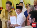 Didukung SOKSI, Airlangga Jamin Dukung Jokowi Hingga 2024