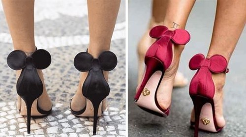 Sepatu High Heels Minnie Mouse Ini sedang Tren di Instagram Sepatu High Heels Minnie Mouse Ini sedang Tren di Instagram