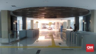Mengintip Fasilitas Stasiun Keberangkatan Kereta Bandara