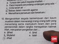 Naskah Ujian Aliyah di Jombang Diduga Ulas Jihad dan Khilafah