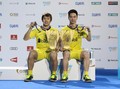 Kevin/Marcus Disambut Dua Menteri Sekaligus