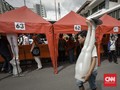 FOTO: Wajah Baru Jatibaru dan Lapak Gratis PKL Tanah Abang