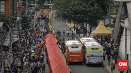 Penataan Tanah Abang Sebabkan 17 Titik Rawan Kemacetan