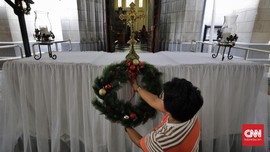 Nuansa Misa Adven di Katedral dan Pengamanan Jelang Natal