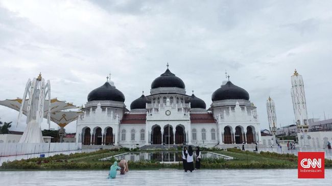 Paras Masjid Baiturrahman Setelah Tsunami Aceh 13 Tahun Silam