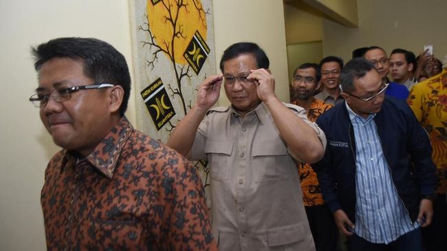 Ketum PKS dan PAN Temui Prabowo Usai Yenny Wahid Batal Gabung