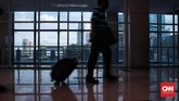 Keberangkatan pertama kereta bandara dari Stasiun Sudirman BNI City, akan dimulai pukul 3.40 pagi dan berakhir pukul 21.40 malam. Jakarta. Selasa, 26 Desember 2017.CNN Indonesia/Andry Novelino