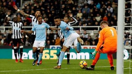 FOTO: Manchester City Menang 18 Kali Beruntun