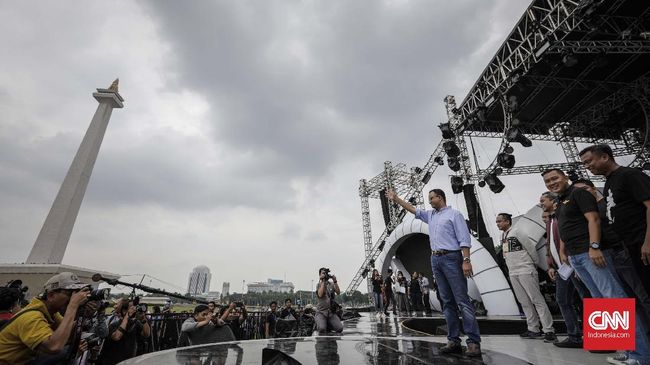 Malam Tahun Baru, Anies Hadir di Ancol hingga Bundaran HI