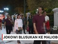 VIDEO: Jokowi dan Keluarga Blusukan di Malioboro
