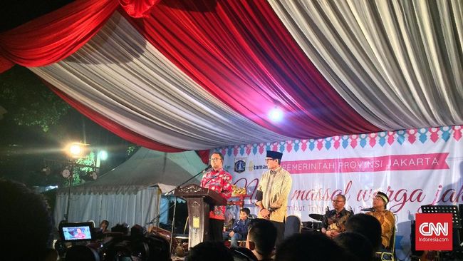 Anies Janji Adakan Pernikahan Massal Setiap Jelang Tahun Baru