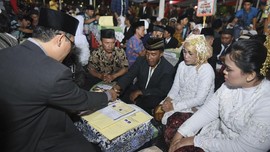 DPRD DKI Tolak Pengajuan Anggaran Nikah Massal Rp566 Juta
