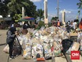 Satu Jam, Pengunjung Ancol Kumpulkan 1 Ton Sampah
