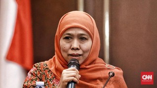 Khofifah Imbau Tak Khawatir Kepulangan Warga Jatim di Natuna