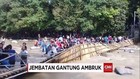 Jembatan Gantung Jatuh, 1 Orang Tewas