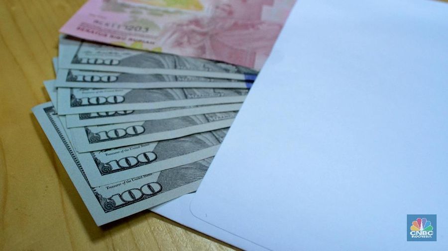 Tanda-tanda depresiasi rupiah terlihat di pasar Non-Deliverable Market (NDF).