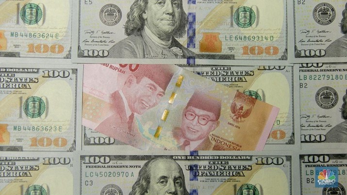 Ilustrasi Dollar Rupiah