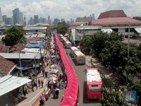 PKL Tanah Abang Bebas Berjualan di Jalan Jati Baru Raya