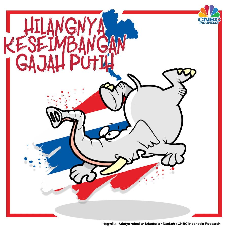 Hilangnya Keseimbangan Gajah Putih