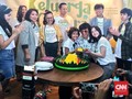 Ringgo Agus dan Nirina Bahagia di Ayunan 'Keluarga Cemara'