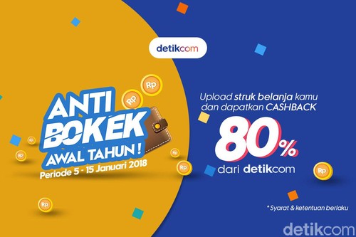 Detikcom Bagi-bagi Bonus Buat Kamu yang Gaji Menipis karena Liburan Detikcom Bagi-bagi Bonus Buat Kamu yang Gaji Menipis karena Liburan