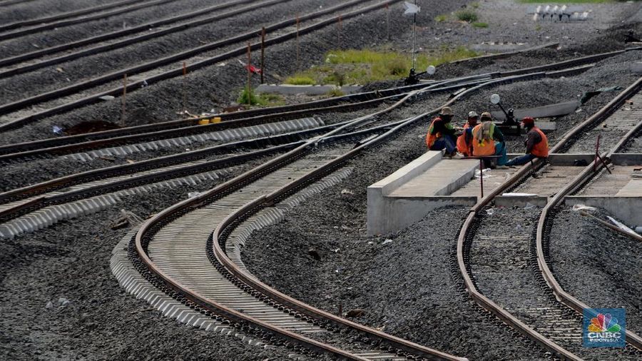 Crane proyek jalur doubletrack ambruk, mengakibatkan tewasnya 4 pekerja