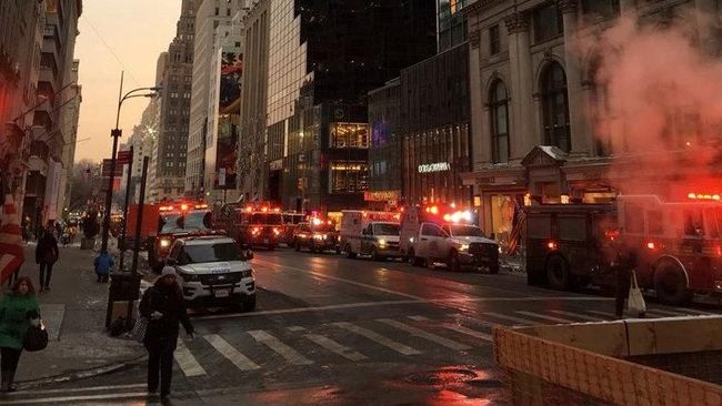 Tiga Luka Dalam Kebakaran di Gedung Trump Tower