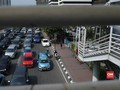 VIDEO: Rambu Dicabut, Motor Mulai Melintas di Jalan Thamrin