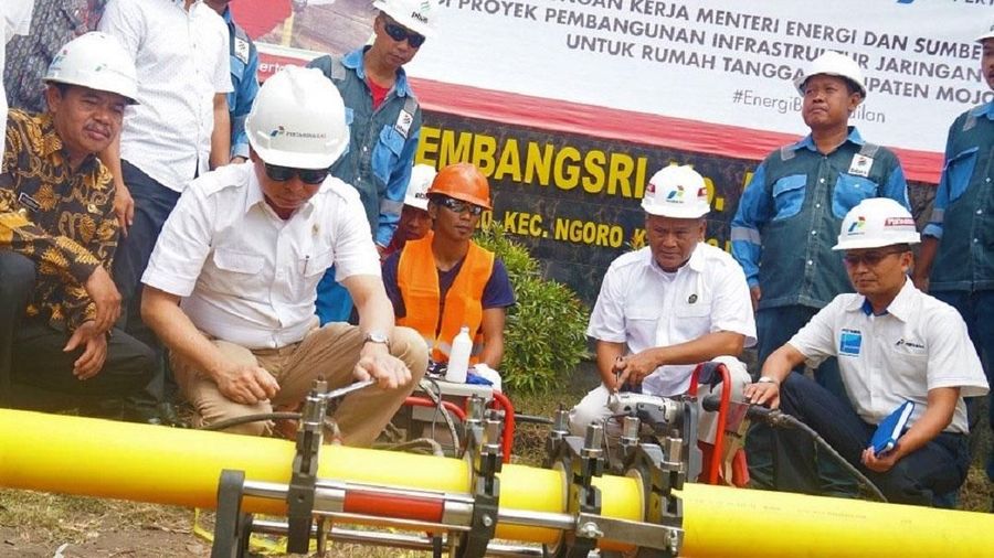 Pertamina memastikan semburan gas bukan karena kebocoran pipa maupun aktivitas sumur
