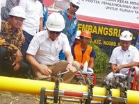 Pertamina Pastikan Semburan Gas Indramayu Bukan Kebocoran