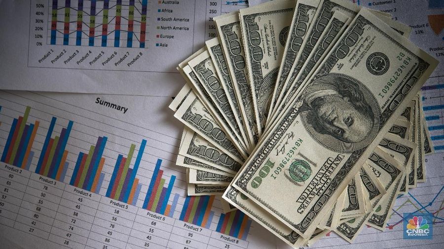 foto ilustrasi dollar