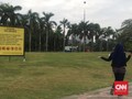 Sudah 50 Persen Pagar Pembatas Taman Monas Dicopot
