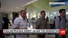 Pasangan Calon Kepala Daerah Sumatera Utara Jalani Pemeriksaa
