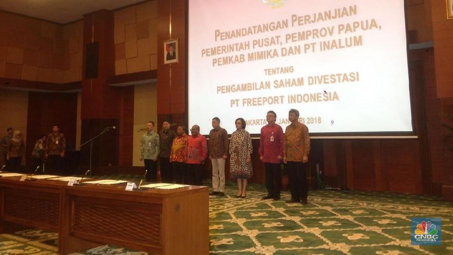 Inalum juga optimistis bisa menyelesaikan kendala terkait pengkonversian saham partisipasi Rio Tinto di tambang Grassberg, Freeport