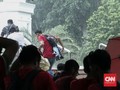 SUGBK Diguyur Hujan Jelang Timnas Indonesia vs Islandia
