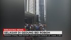Selasar di Gedung BEI Roboh