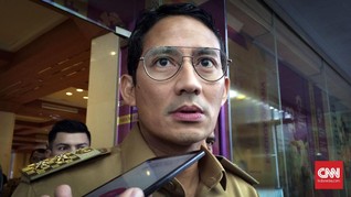 Sandi Janji Mulai Bulan Depan Harga Beras DKI Stabil