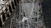 Yang jelas, sembilan orang tewas di lokasi, sementara satu lainnya mengembuskan nafas terakhir setelah dilarikan ke rumah sakit. (Reuters/Jaime Saldarriaga)