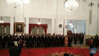 Presiden Reshuffle Kabinet, Berikut Daftar Pejabat Yang Baru