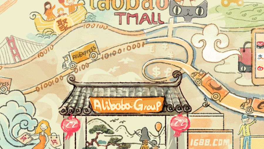 Alibaba, perusahaan e-commerce terbesar di China selama 2017 telah menutup 240.000 toko online di 2017.