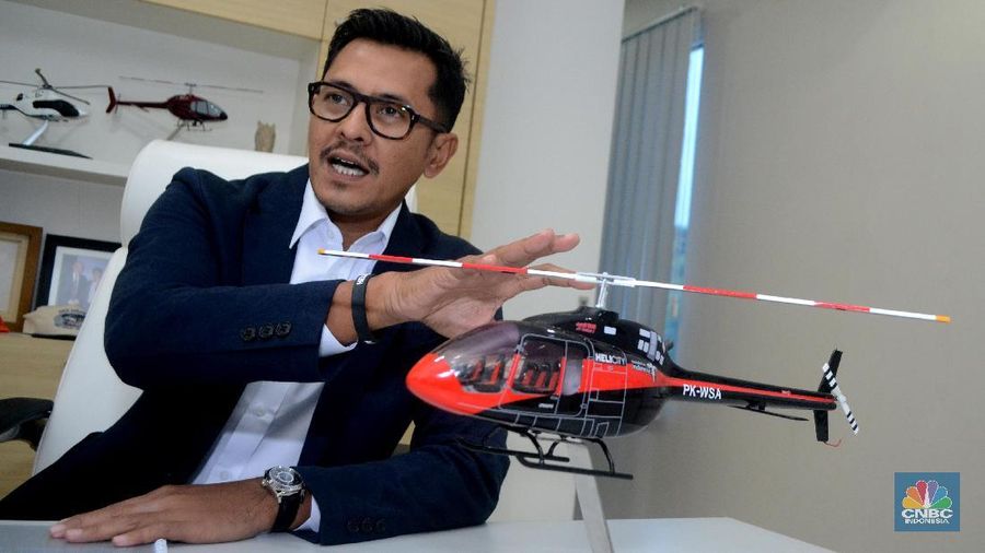 Whitesky Aviation memperkenalka taksi helikopter di Jakarta dan Bandung, dan hingga kini sudah melayani 50 trip