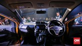Dibanding transmisi matik konvensional, pabrikan mengklaim CVT menghasilkan perjalanan lebih mulus dengan tingkat rasio persneling yang efektif dan nyaman. (dok. CNNIndonesia/Safir Makki)