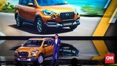 Datsun menjadikan Indonesia sebagai debut global perdana produk terbarunya, Cross yang resmi diboyong pada Kamis (18/1). (dok. CNNIndonesia/Safir Makki)