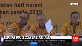 Munaslub Partai Hanura Pecat Oesman Sapta Odang dari Ketum
