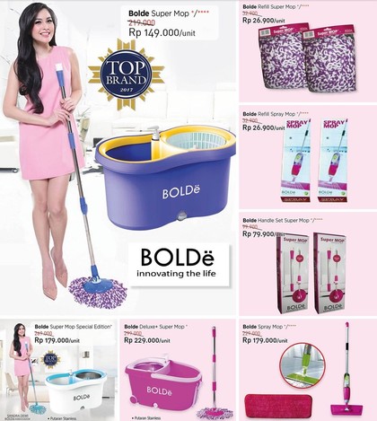 Rumah Lebih Bersih dengan Promo Bolde Super Mop di Transmart Carrefour Rumah Lebih Bersih dengan Promo Bolde Super Mop di Transmart Carrefour