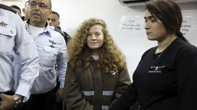 Israel Tolak Pembebasan Remaja Palestina Ahed Tamimi