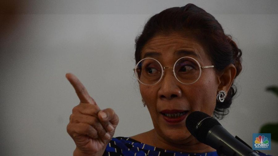 Menteri KKP Susi Pudjiastuti